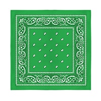 Green Cotton Bandana