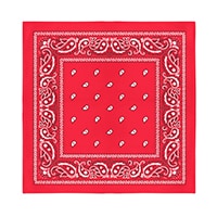 Red Cotton Bandana