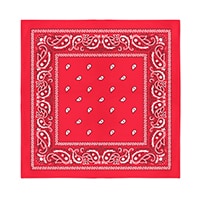 Red Cotton Bandana