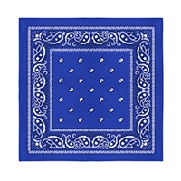 Royal Blue Cotton Bandana