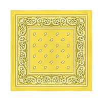 Yellow Cotton Bandana