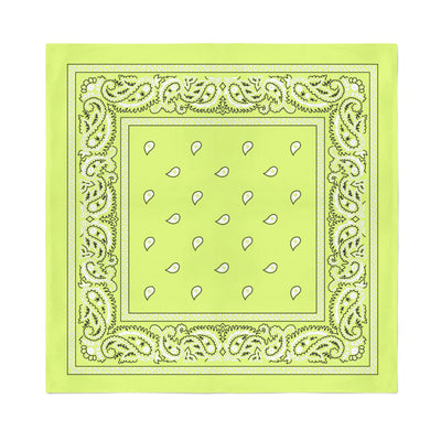 Neon Yellow Bandana