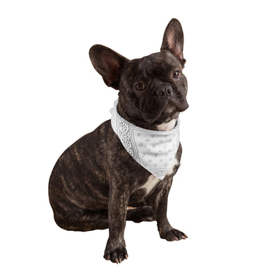 White Dog Bandanas